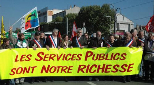 Réunion-débat Front de Gauche sur les services publics